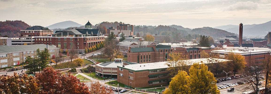 Appalachian State University campus scene