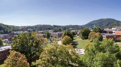 Aerial of Sanford Mall
