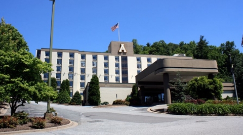 Exterior of Appalachian Panhellenic Hall