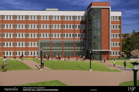 Rendering of Sanford Post Renovation
