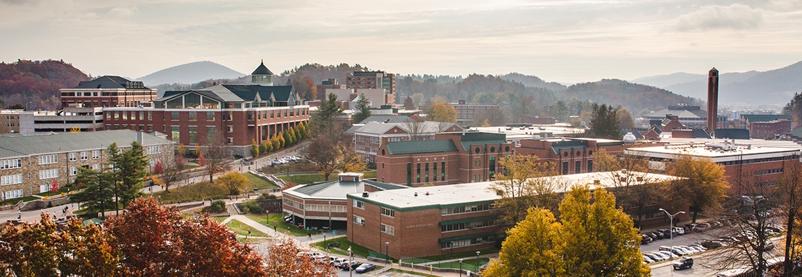 Campus Overview of Appalachian State University