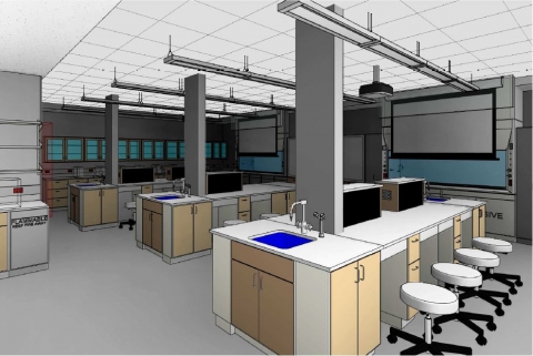Garwood Hall Lab & Academic Space Renovation